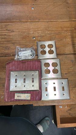 Stainless Steel Wall Plate Cover Set