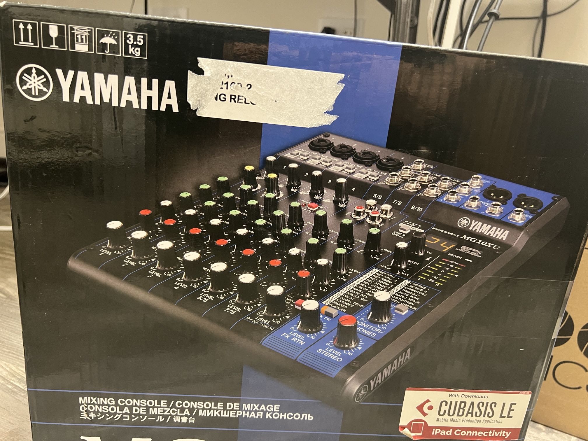 Yamaha MG10XU 10 Channel Mixing Console