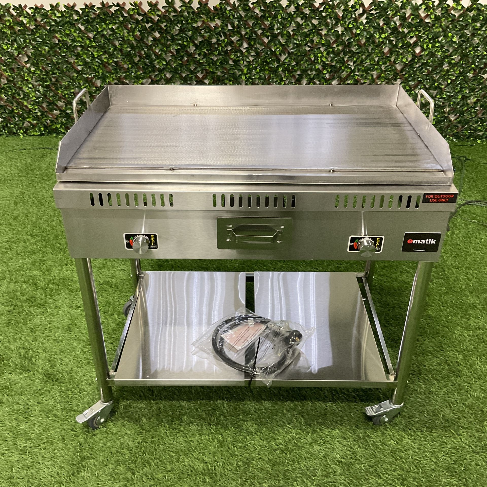 Taco Cart Catering Cart 35” Stainless Steel Griddle Outdoor