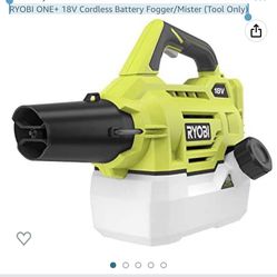 RYOBI ONE+ 18V Cordless Battery Fogger/Mister (Tool Only)