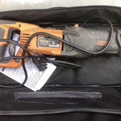 RIDGID Model R30022 Fuego 10 Amp Orbital Reciprocating Saw + Case & 5 Blades