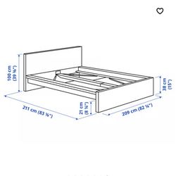 Like New BALM IKEA Bed Frame King Size 