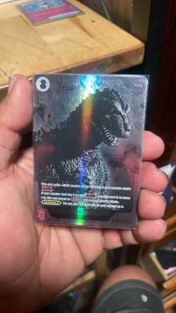 Godzilla, king of monsters  EBP01-075+ TCG card