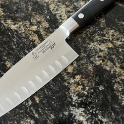 Messermeister Meridian Elite Kullenschliff Santoku Knife 5”  E3610-5K 