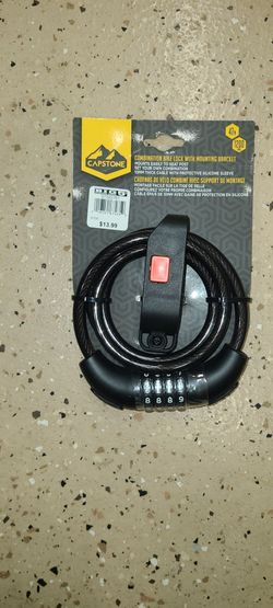 Combination bike lock