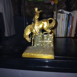 Brass horse