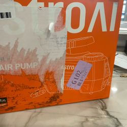 AstroAl Tire Inflator Portable Air Compressor Open Box Never Used Going Cheap 