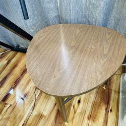 MCM Style Wooden Side Table