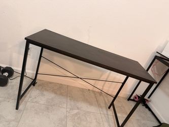 Black table