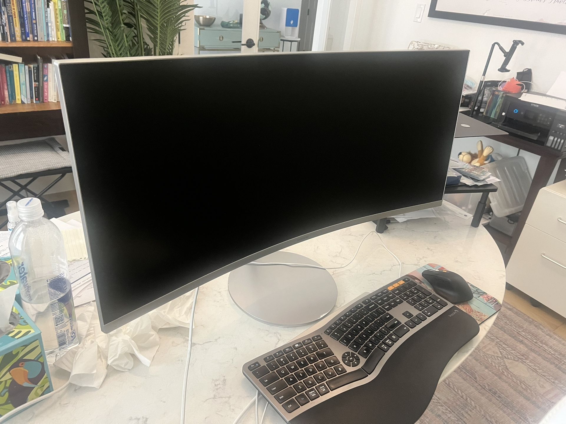 34" Samsung Ultra-WQHD Curved Computer Monitor