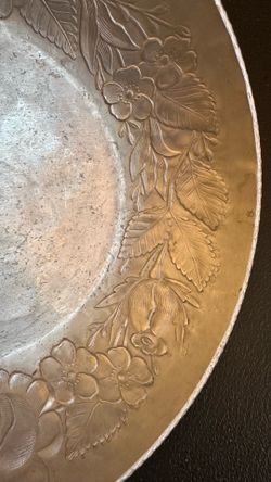 Everlast Forged Aluminum 1015 Floral Pattern Flower Print Bowl 7.5”