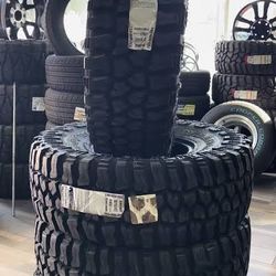 LT 35/1250/15 Goodyear Wrangler Boulder MT Tires New 