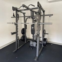 Vesta Squat Rack And Multi Workout Set 