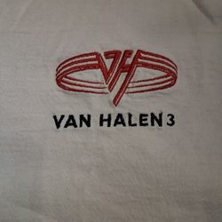 Van Halen 3 Button Shirt. Promotional.  1998