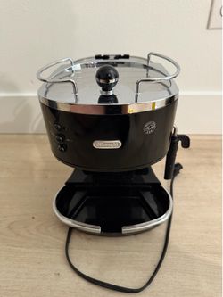 DeLonghi ECO310.BK Coffee Machine Black Power On Bse Only For Parts Or Repair