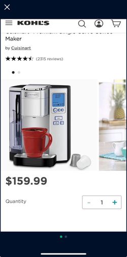 ‼️Cuisinart Single serve Coffee Maker‼️