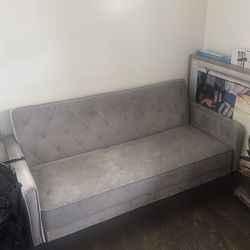 Low Gray Sofa *Good Condition*