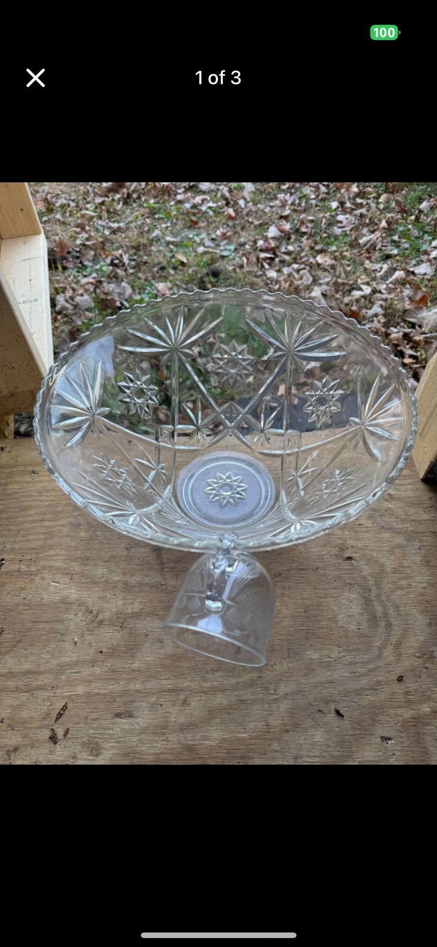 Glass Punch Bowl