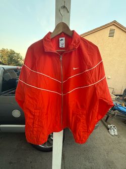 Orange nike sweater