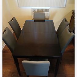 6 Chairs Dinning Table 