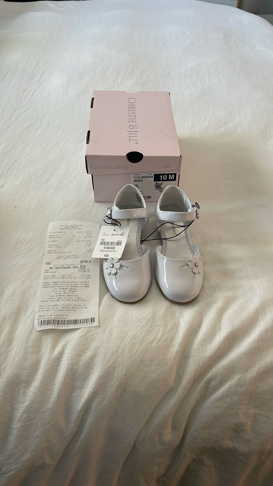 Brand Nee Little Girls Toddler Shoes We Bought Two Pairs Same Day And Forgot To Use These $25 Firm