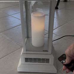 Duraflame Portable Electric Flameless Lantern with Infrared Heater