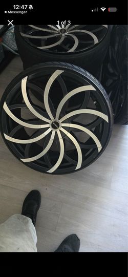 22 inch 22x9.5 Strada Huracan Black Machined Wheels Rims 5x115 +35 | S(contact info removed)5GBM