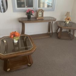Coffee Table/lamp Tables 4 Piece