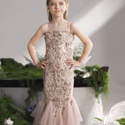 Pastel Pink Dress Youth 