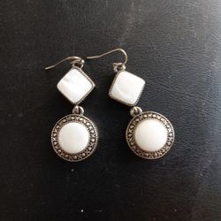 Sterling Silver Antique Earrings