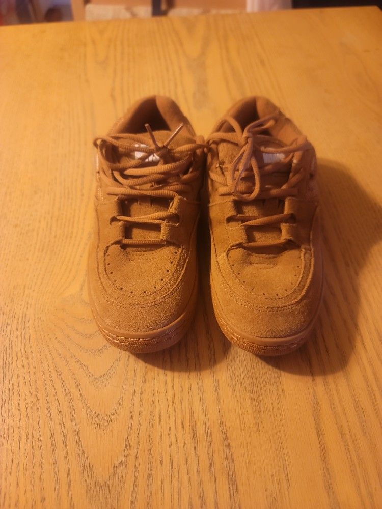 MENS BROWN SIZE 9 VANS SHOES