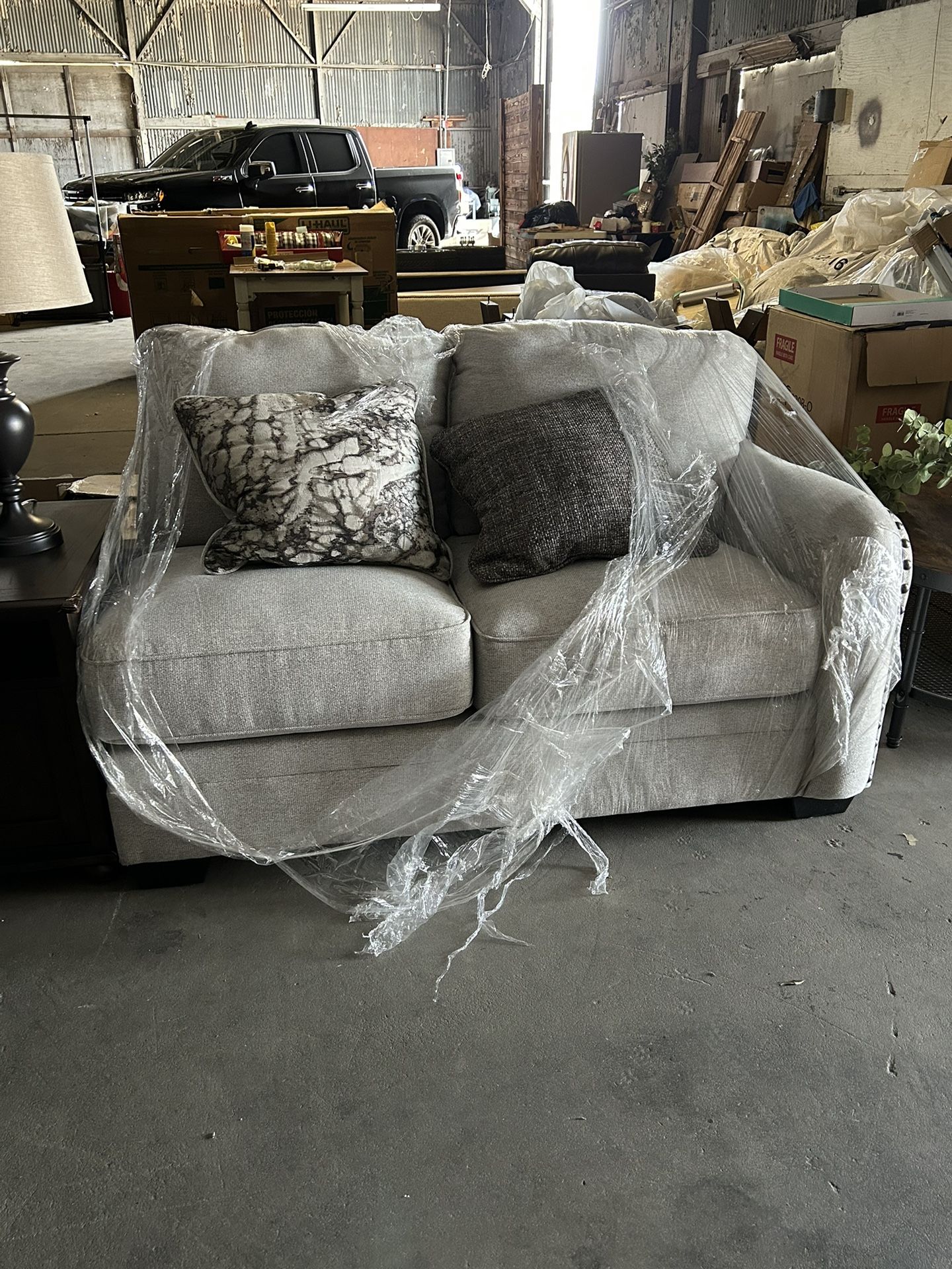 Gray Sofa