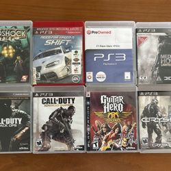 PlayStation 3 Bundle - 8 Games Total!