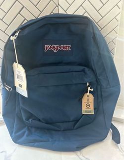 Navy  Blue Jansport Backpack