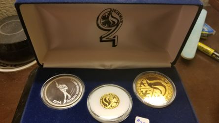 1994 winter Olympics commemorative coins