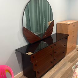 Dresser Mirror Set 