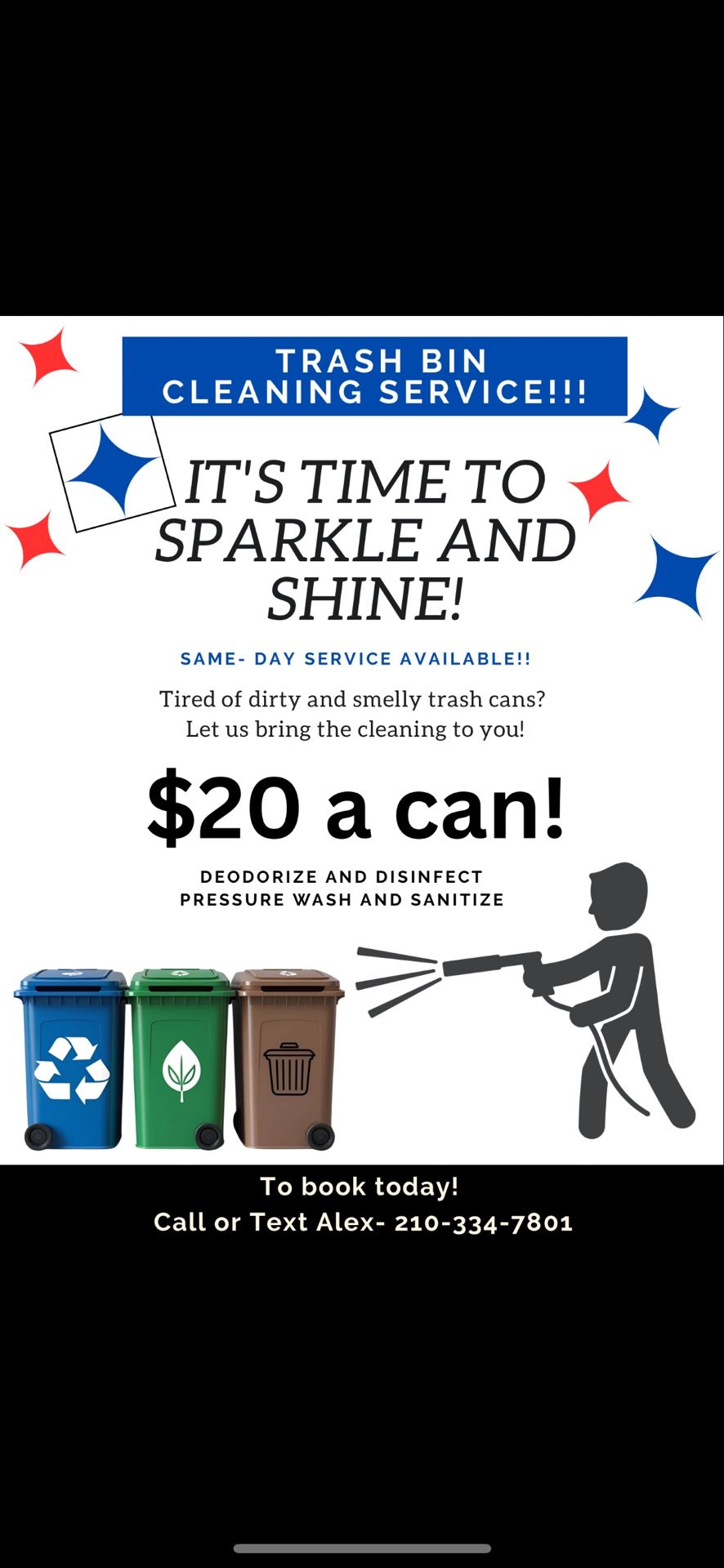 Trash Bin Cleaning
