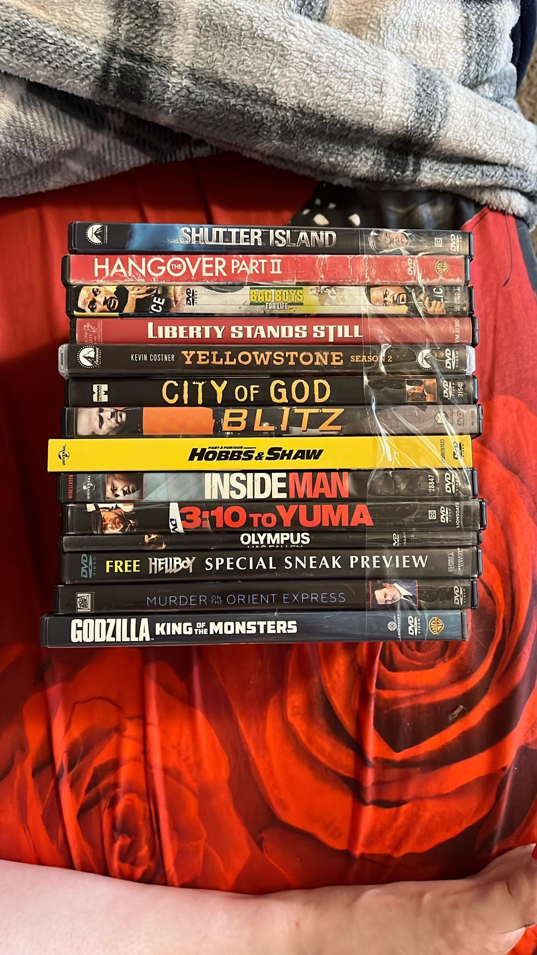 DVD’s Action Movies- All Play & Great Quality!