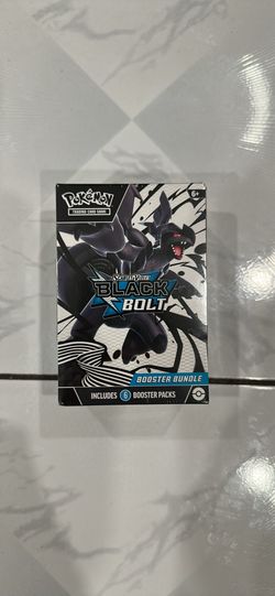 Black Bolt Booster Bundle Pokemon
