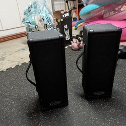 Kustom PA50 Speakers