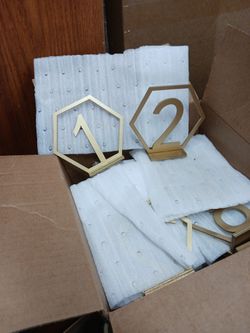 Numbers For Tables For A Wedding