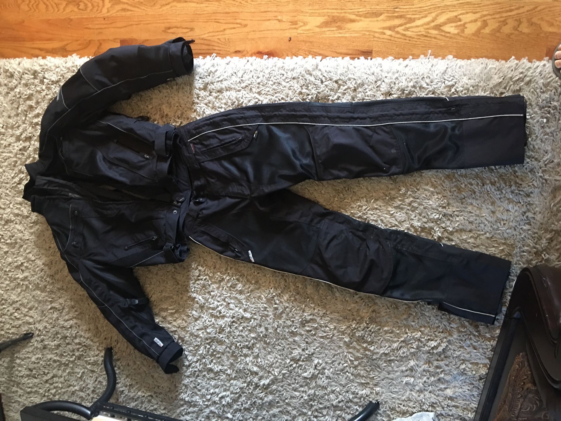 Olympia motorcycle gear jacket + pants