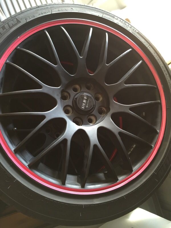 Ruff Racing R355 Wheels/Michelin Tires