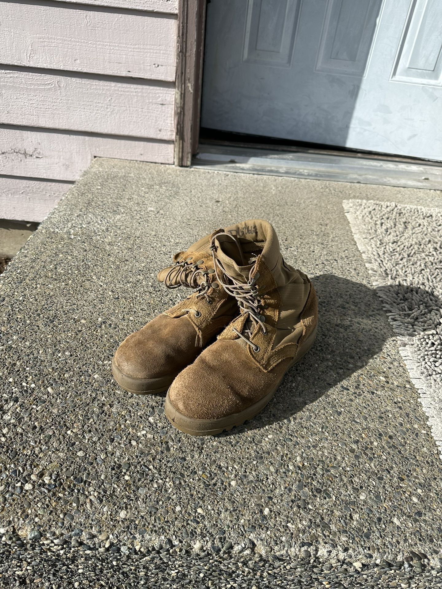 Military Issued Combat Boots