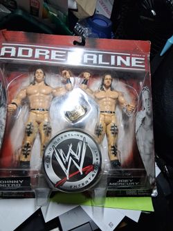 WWE Adrenaline Series 19 Johnny Nitro & Joey Mercury Action Figures