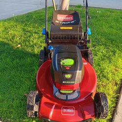TORO CORDLESS  LAWM MOWER  60V  SELF PROPELLE  TOOL ONLY 