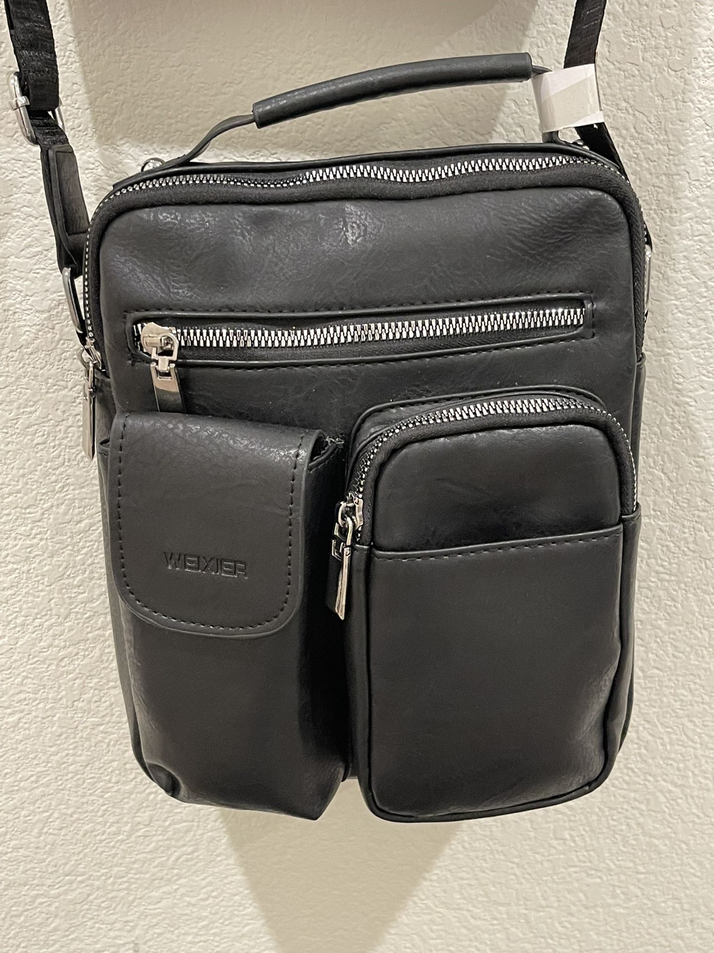 Valentines Day Men Shoulder Leather Bag