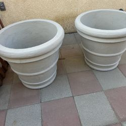 New Flower Pots Made Out Of Cement Perfect Gift 🎁 