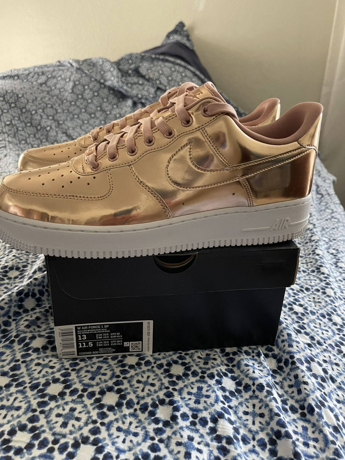 New Air Force 1 SP Sz 11.5 100 % Original