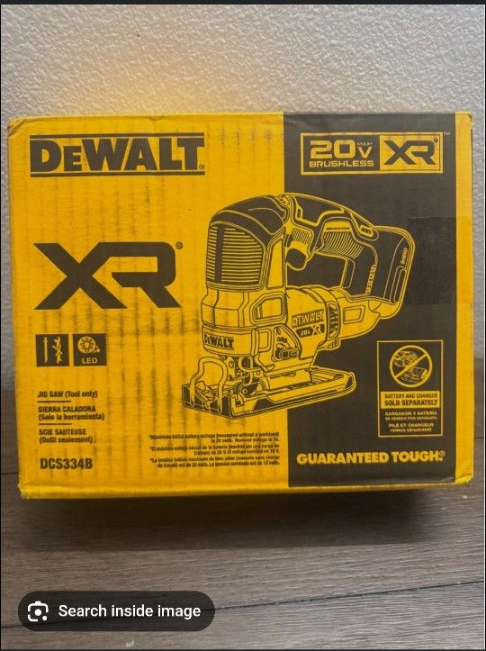 DeWalt DCS334B 20V Max XR Cordless Brushless Jigsaw (Tool Only)
